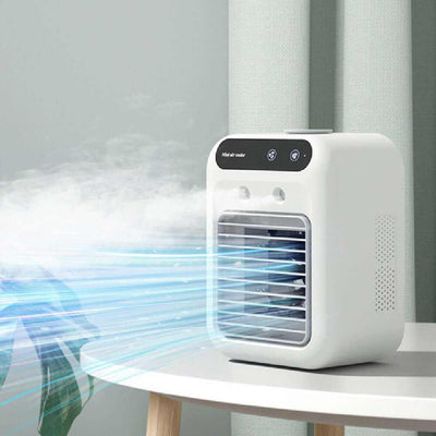 Overview:
 
 
 1. Different cooling atomization technology: The portable air conditioner adopts atomization technology to convert the hydration in the box into ultra