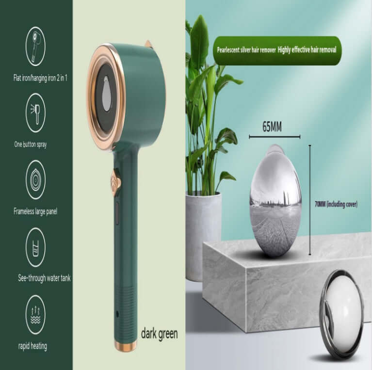 Mini Portable Handheld Garment Steamer Fabric Steam Iron For Clothes Overview:【Portable Design】: 33W handheld steamer, small size, easy to carry and store, can also 