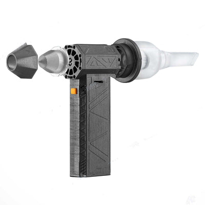 Turbo Fan Silent High Power Jet Fan Brushless Motor Air Duster Overview:1.【Compact Structure】: Cordless handheld fan integrates suction and blowing functions, is sma
