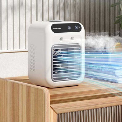 Overview:
 
 
 1. Different cooling atomization technology: The portable air conditioner adopts atomization technology to convert the hydration in the box into ultra