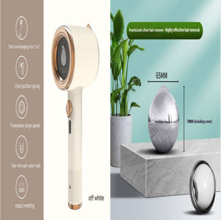 Mini Portable Handheld Garment Steamer Fabric Steam Iron For Clothes Overview:【Portable Design】: 33W handheld steamer, small size, easy to carry and store, can also 
