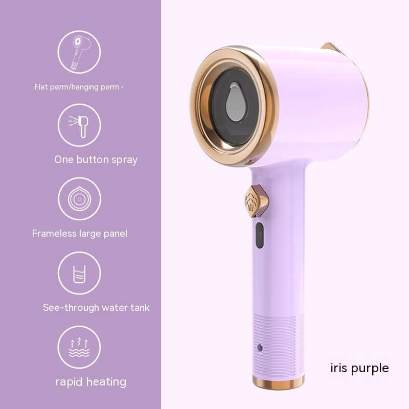 Mini Portable Handheld Garment Steamer Fabric Steam Iron For Clothes Overview:【Portable Design】: 33W handheld steamer, small size, easy to carry and store, can also 