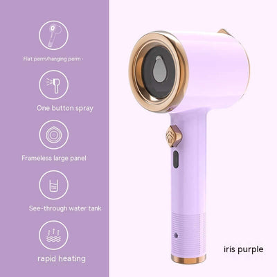 Mini Portable Handheld Garment Steamer Fabric Steam Iron For Clothes Overview:【Portable Design】: 33W handheld steamer, small size, easy to carry and store, can also 